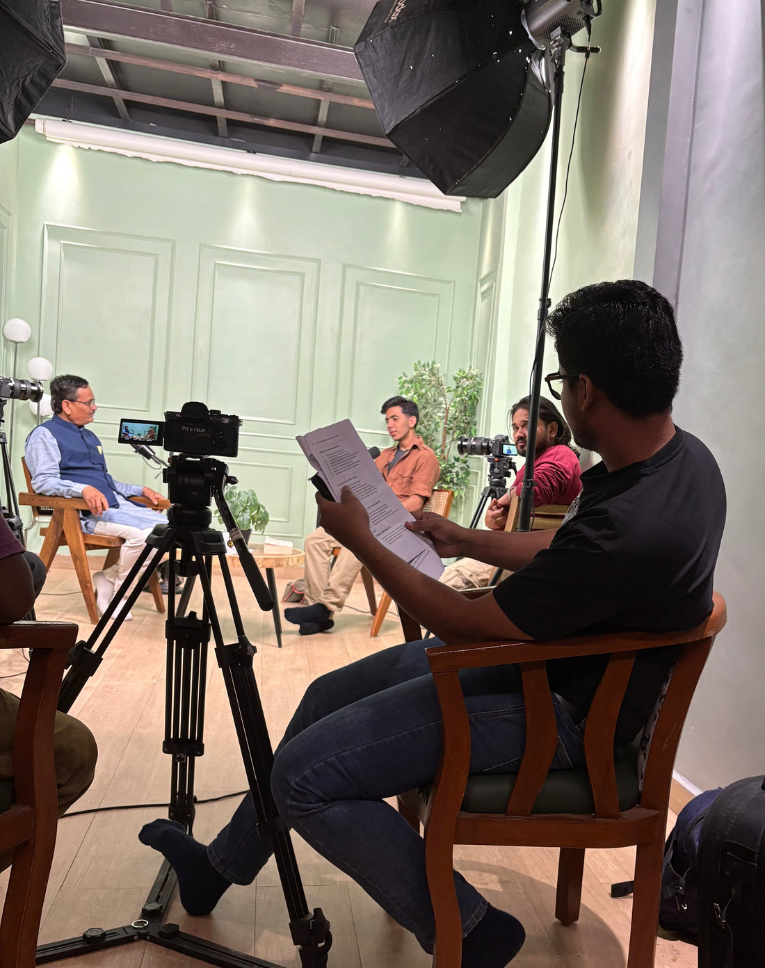 Farhan Diwan podcast discussing school for grandmothers project Maharashtra