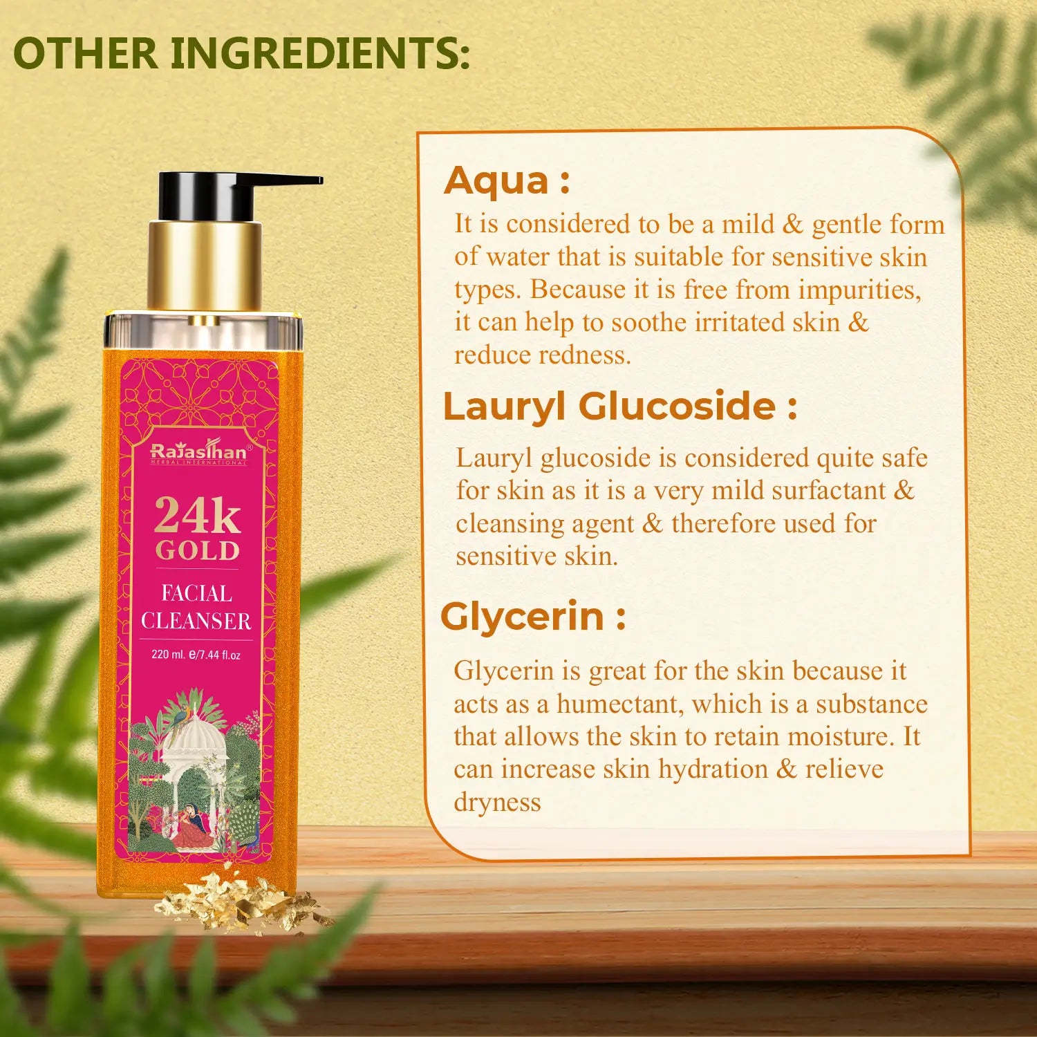 24K Gold Facial Cleanser