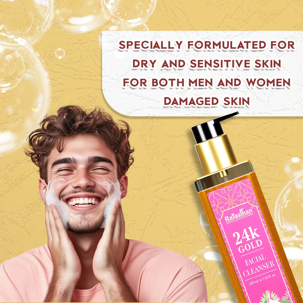 24K Gold Facial Cleanser